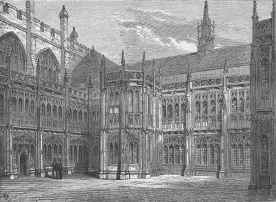 Claustros de St. Stephens, 1897 de Unbekannt