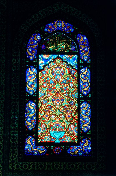 Vitral, Mesquita Suleymaniye, 1557 de Unbekannt