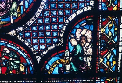 Vitral, Catedral de Chartres, França, 1194-1260 de Unbekannt
