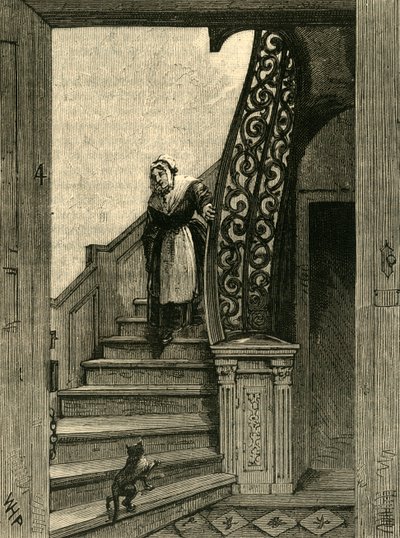 Escadaria em Southampton House, c1872. de Unbekannt
