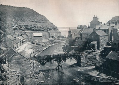 Staithes - Olhando para o mar, 1895 de Unbekannt