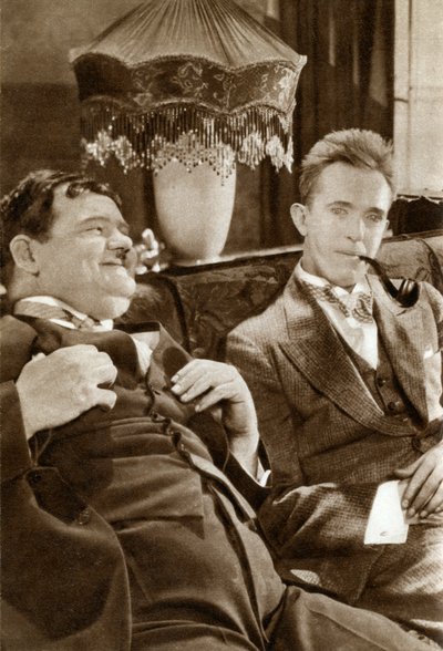 Stan Laurel e Oliver Hardy, dupla de comédia norte-americana, 1933 de Unbekannt