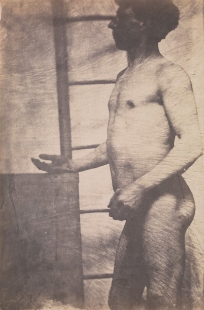 [Em pé nu masculino], c. 1856. de Unbekannt