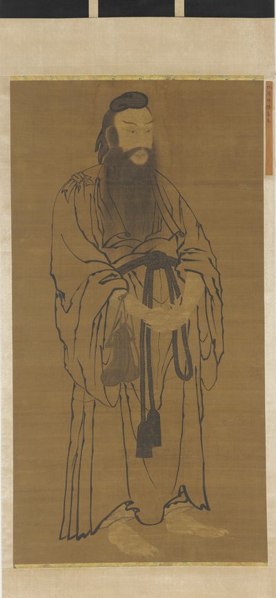 Figura em pé de Lü Dongbin, dinastia Ming, 1368-1644. de Unbekannt