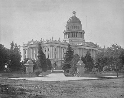 Capitólio do estado, Sacramento, Califórnia, c1897. de Unbekannt