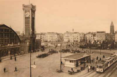 Lugar da estação, c1928 de Unbekannt