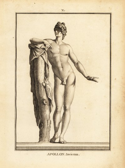 Estátua de Apollo Invictus de Unbekannt