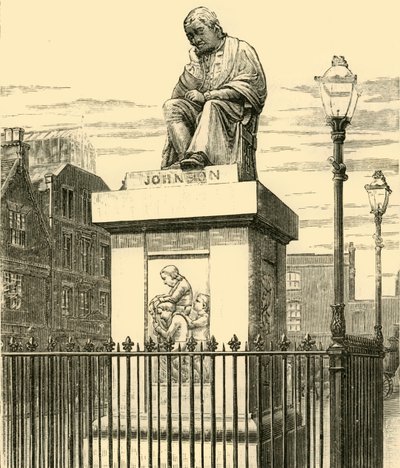 Estátua de Johnson, 1898. de Unbekannt