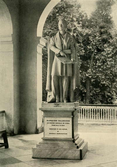 Estátua do senhor Dalhousie, 1925. de Unbekannt