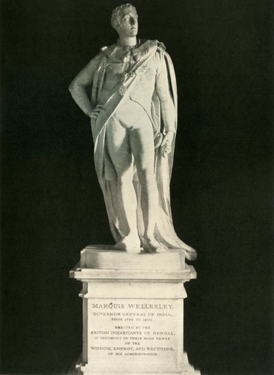 Estátua de Lord Wellesley, 1925. de Unbekannt