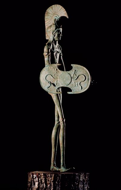 Estatueta de um Guerreiro, Etrusco (bronze) de Unbekannt