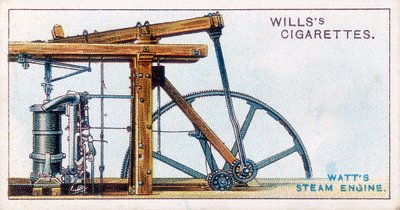 Motor a vapor de James Watt, 1915 de Unbekannt