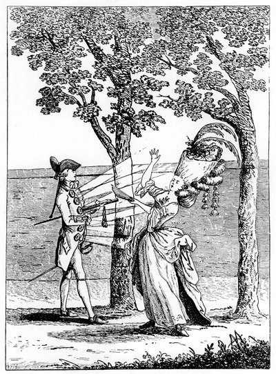 Botões de aço, Coup de Bouton, 1777 de Unbekannt