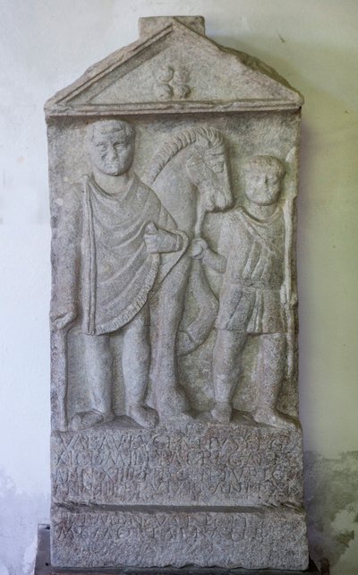 Stele, Valerius Alucentius, pedra, III cêntimo. de Unbekannt
