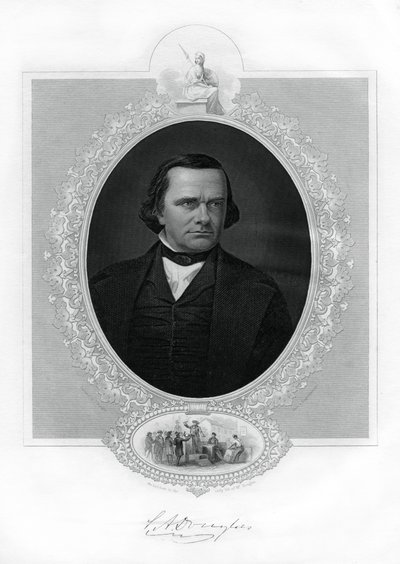 Stephen A Douglas, político americano, 1862-1867 de Unbekannt