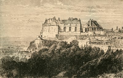 Castelo de Stirling, 1890. de Unbekannt