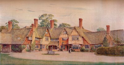 Stoke Barn, Fulmer, Bucks. Gerald Unsworth e Inigo Triggs, arquitetos, 1914 de Unbekannt