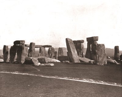 Stonehenge, Salisbury Plain, Wiltshire, 1894. de Unbekannt