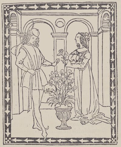 Conto de Dois Amantes Conto de Dois Amantes, ca. 1495-1500. de Unbekannt