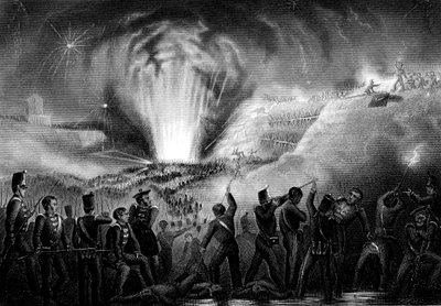 Tomada de posse em Badajoz, Espanha, Guerra Peninsular, 6 de abril de 1812 de Unbekannt