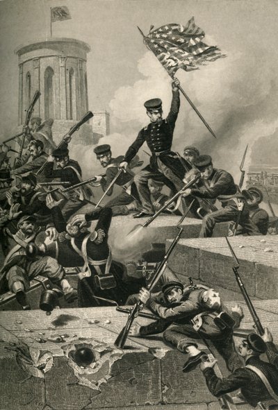 Ataque de Chapultepec, 1878. de Unbekannt