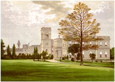 Stowlangtoft Hall, Suffolk, casa da família Wilson, c1880 de Unbekannt