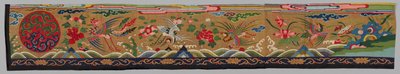 Tira de tapeçaria de seda Ko Ssu, 1700s-1800s. de Unbekannt
