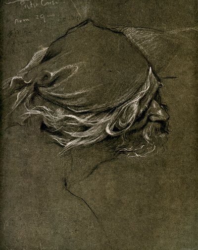 Estudo para a donzela do mar, por Herbert J Draper, 1899 de Unbekannt