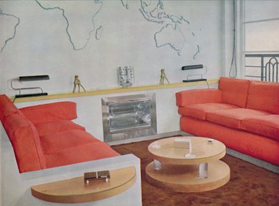Estudo em Lord Louis Mountbattens London House, 1938 de Unbekannt
