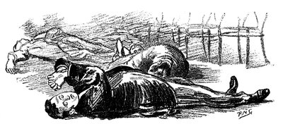 Indivíduos hipnotizados pelo som de um gongo, 1891 de Unbekannt