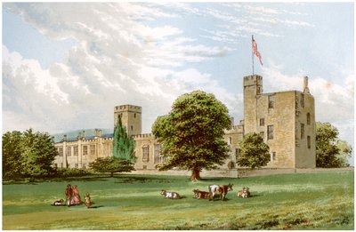 Sudeley Castle, Gloucestershire, casa da família Dent, c1880 de Unbekannt
