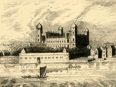 Casa Suffolk. Depois de Hollar., 1881. de Unbekannt