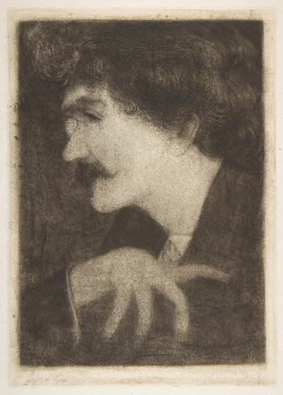 Sugestão de Whistler para seu Portrait, 1870s. de Unbekannt