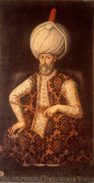 Sultão Suleiman I, o Magnífico, século XVII de Unbekannt
