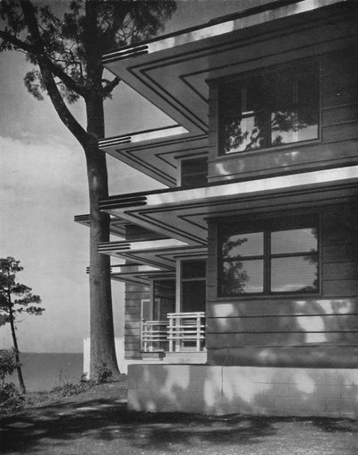 Casa de verão ... na Ilha Gibson, Maryland, 1933 de Unbekannt