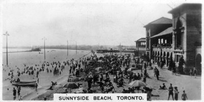 Sunnyside Beach, Toronto, Canadá, c1920s de Unbekannt