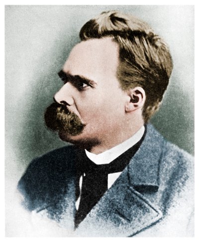 Super-homem: Friedrich Nietzsche, filósofo alemão, século 19 1956 de Unbekannt