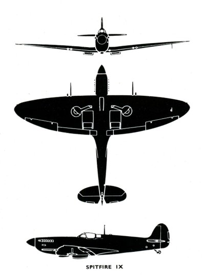 Supermarine Spitfire Mk IX, 1941 de Unbekannt