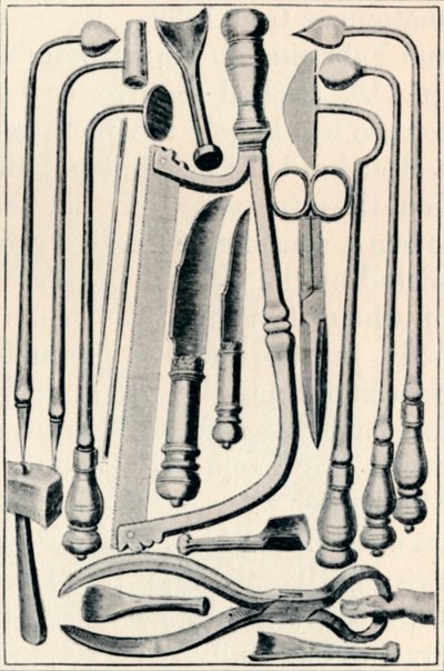 Instrumentos cirúrgicos, 1639, 1903 de Unbekannt