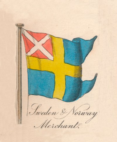 Comerciante Suécia e Noruega, 1838 de Unbekannt