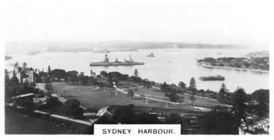 Porto de Sydney, Austrália, 1928 de Unbekannt