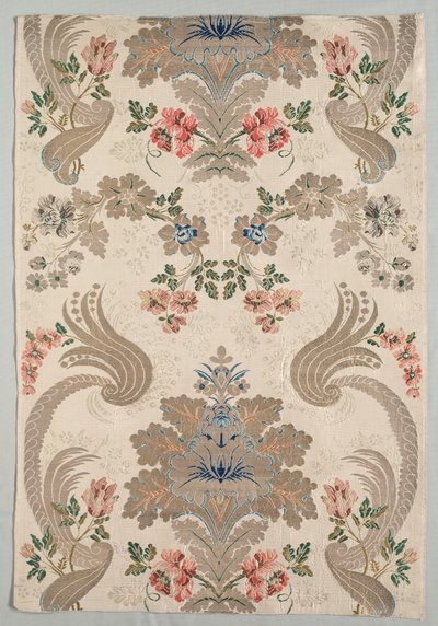 Tafetá, Brocado, 1700-1750. de Unbekannt