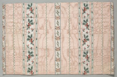 Tafetá, brocado, final dos anos 1700. de Unbekannt