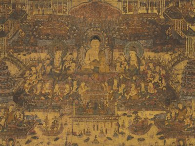 Taima Mandala, 1300-1333. de Unbekannt