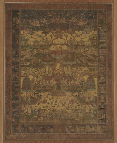 Mandala Taima, século XIV. de Unbekannt