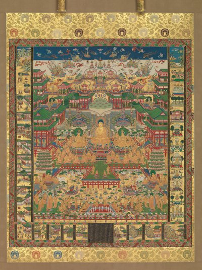 Taima Mandala, 1750. de Unbekannt