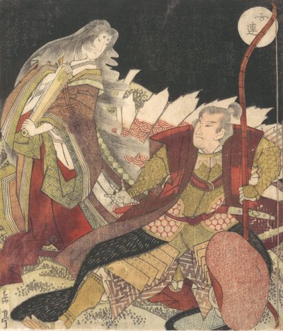 Plano anterior de Tamamo d Tear Cher Miura Kuranosuke, 1835. de Unbekannt