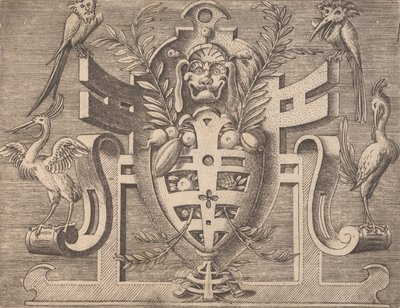 Placas e outros ornamentos de várias e caprichosas invenções Cartuchos e outros ornamentos de ..., 1773. de Unbekannt