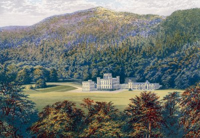Castelo de Taymouth, Escócia, final do século XIX de Unbekannt