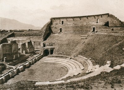 Teatro trágico, Pompéia, Itália, c1900s de Unbekannt